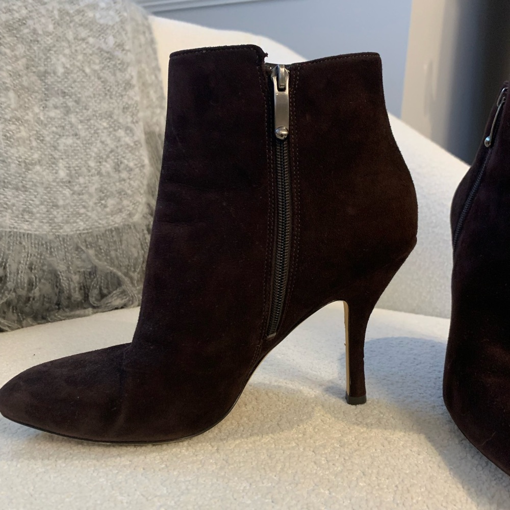 Via Spiga Suede Booties